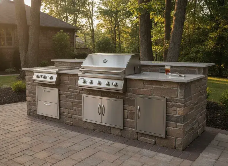 Built-In BBQ & Grill Islands