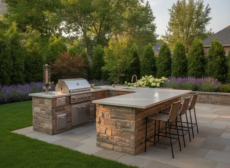 Custom Outdoor Kitchen Design & Build