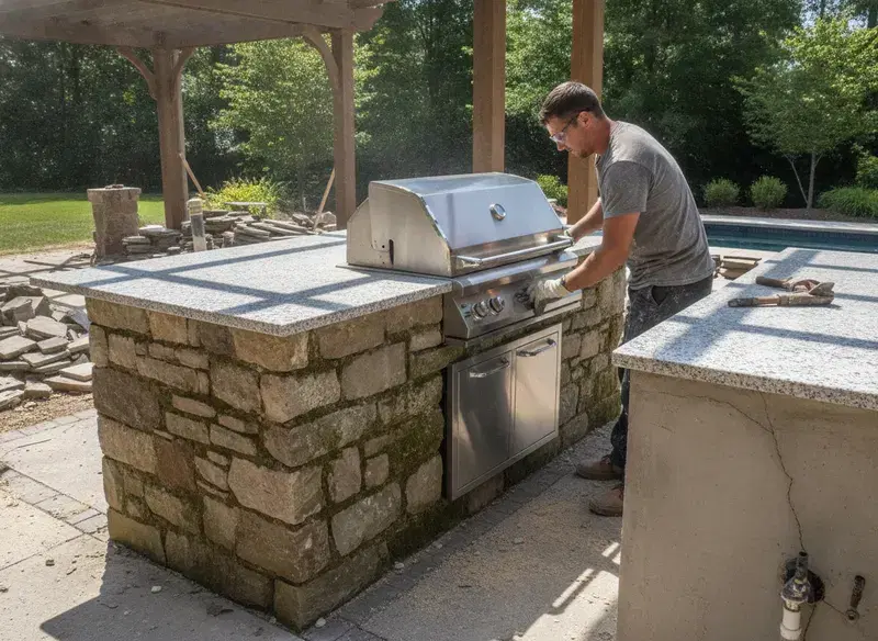 Outdoor Kitchen Renovation & Upgrades